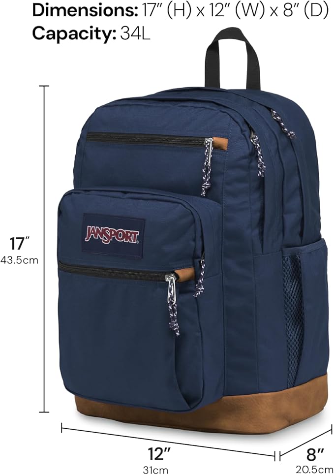 JanSport Cool Backpack with 15-inch Laptop Sleeve, Large Computer Bag Rucksack with 2 Compartments, Ergonomic Straps, Bewitched Blooms