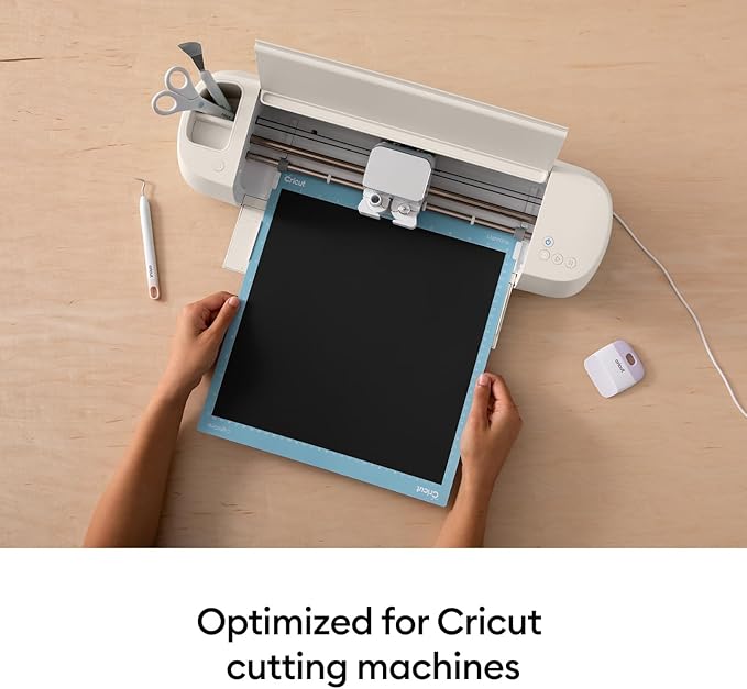 Cricut LightGrip Cutting Mat Pack (6 count, 12in x 12in) - for Explore & Maker Machines - ideal for standard paper, light cardstock & more