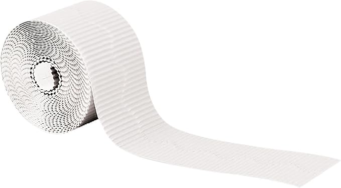 Bordette, PAC37014, Decorative Border, 1 / Roll, White, 2.25" x50'
