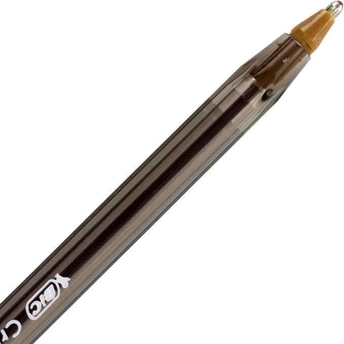 Bic Cristal Xtra Bold Stick Ballpoint Pens, 1.6mm, Bold Point, Assorted Colors, Pack of 24
