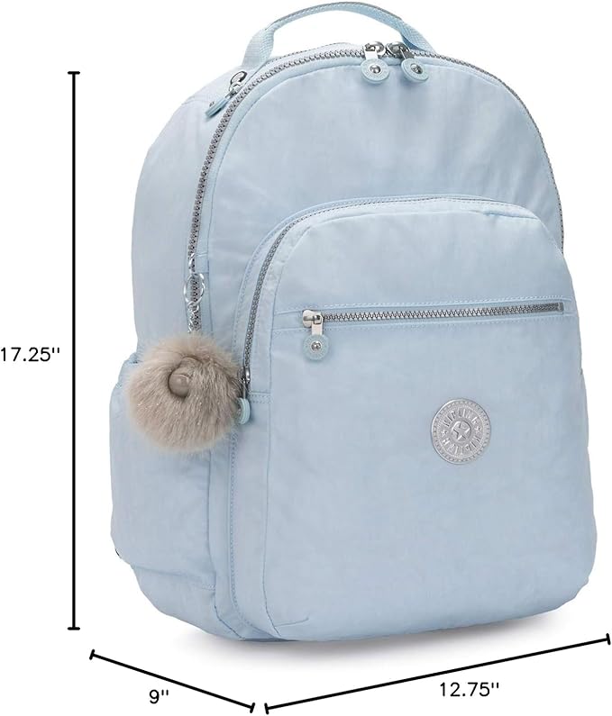Kipling Women's Seoul 15" Laptop Backpack, Durable, Roomy with Padded Shoulder Straps, Built-In Protective Sleeve