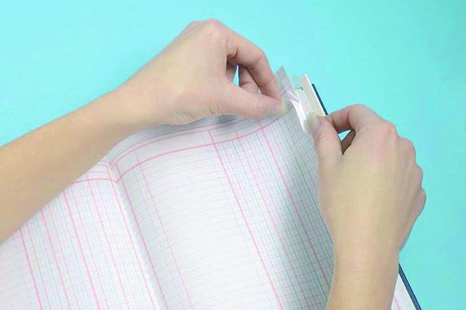 Avery Insertable Self-Adhesive Tabs with Printable Inserts, 2", Permanent Adhesive, Clear, Pack of 25 Index Tabs (16241)