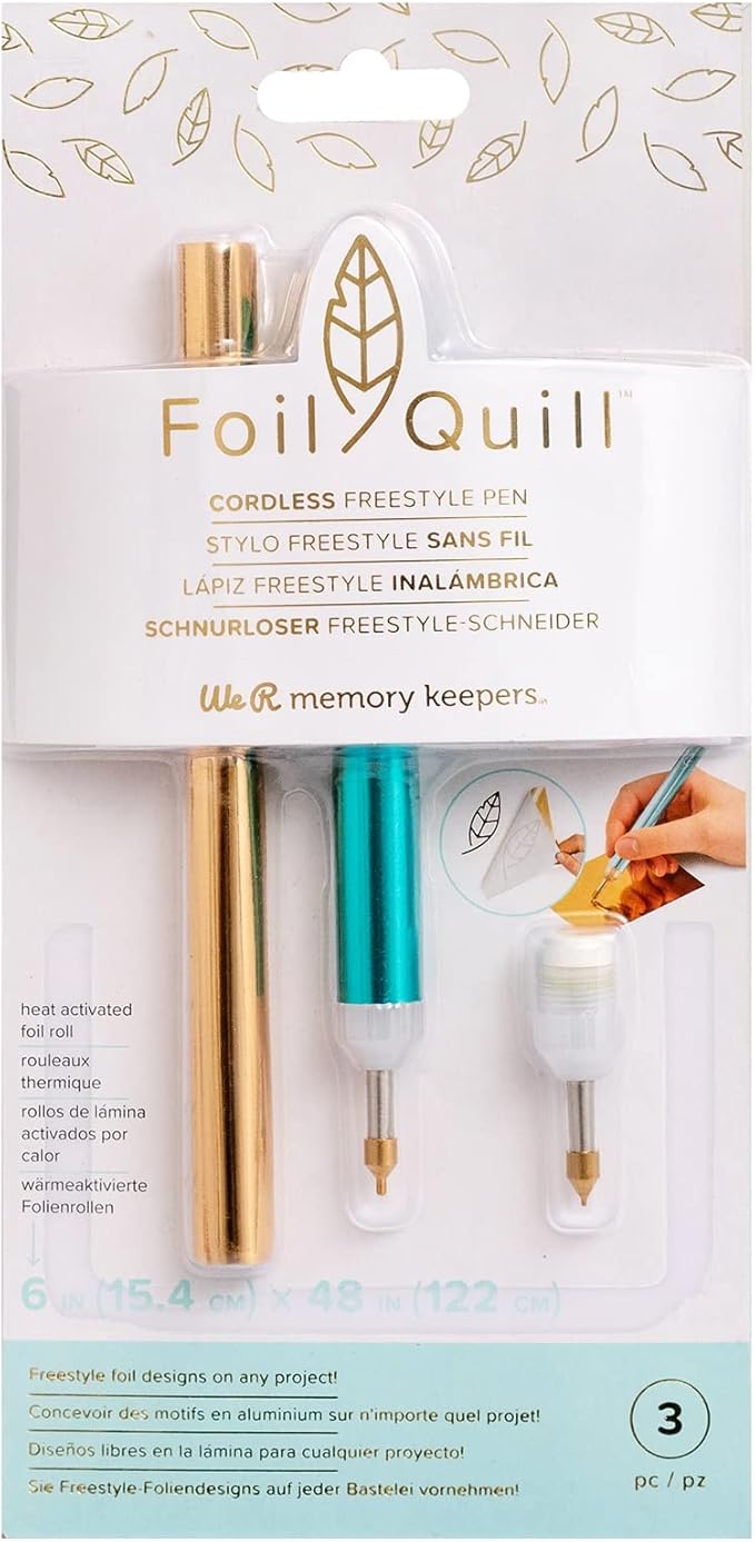 We R Memory Keepers Foil Quill Cordless Freestyle Pen-3 Pieces