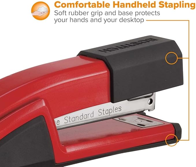 Bostitch Office Epic Metal 3 in 1 Stapler, 25 Sheet Capacity, Includes 210 Staples in Staple Storage Compartment & Integrated Remover,