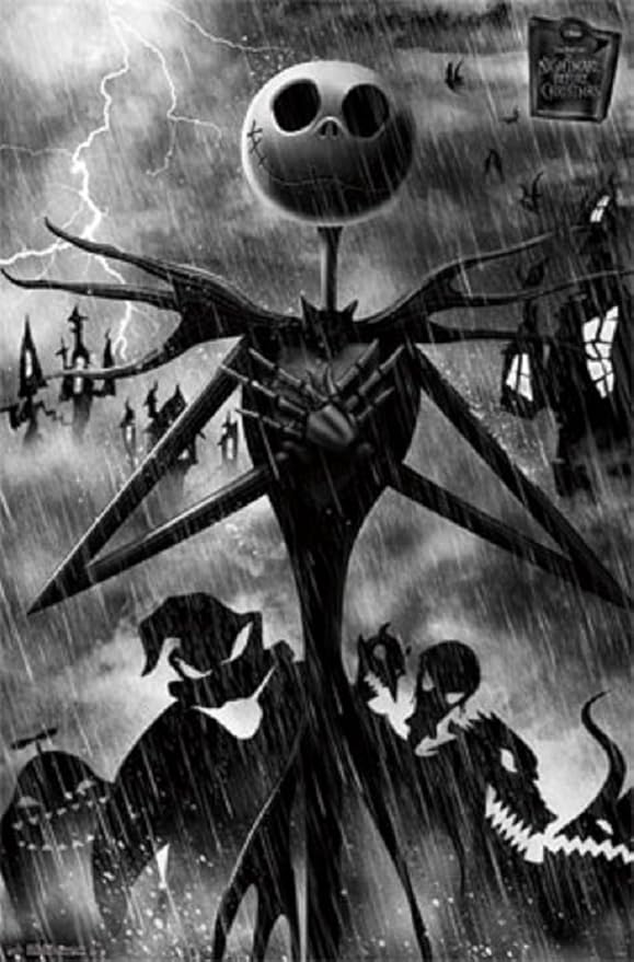 Trends International The Nightmare Before Christmas Shadows Wall Poster 22.375" x 34"