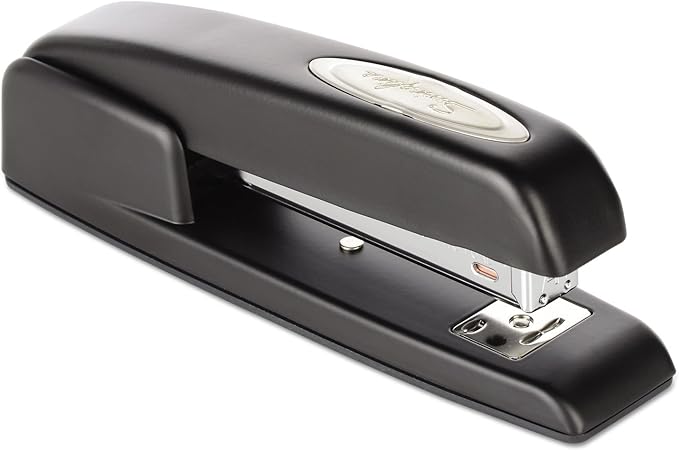 747 Business Full Strip Desk Stapler, 25-Sheet Capacity, Black