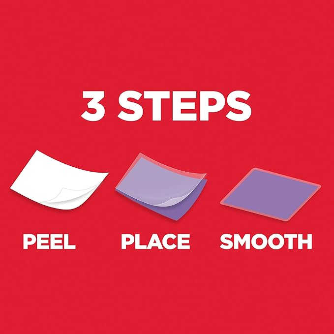Scotch Self-Seal Laminating Pouches, No Laminator Needed, Letter Size 9.0 in x 11.5 in, 25-Pack