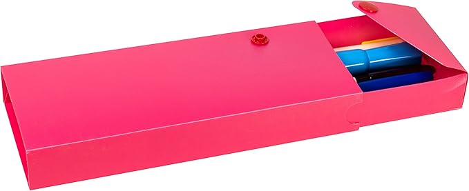 C-Line Slider Pencil Case, Poly, 1 Pencil Case, Color May Vary (05600)