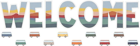 Teacher Created Resources Moving Mountains Road Trip Welcome Bulletin Board (TCR9220)
