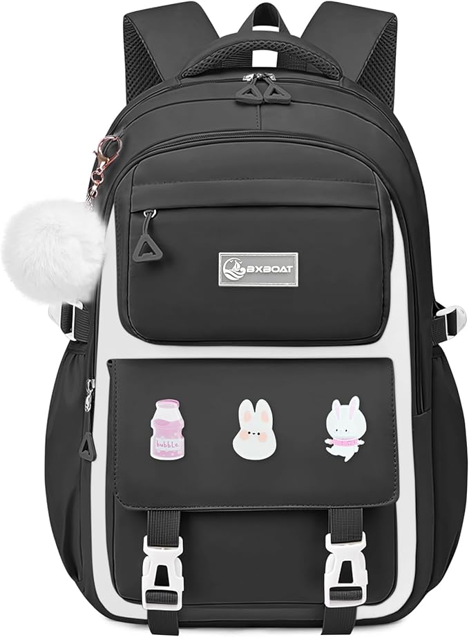 Kids Backpacks for Girls - Cute Girls Backpack for Elementary, Middle and High School Students - 18" School Bookbag