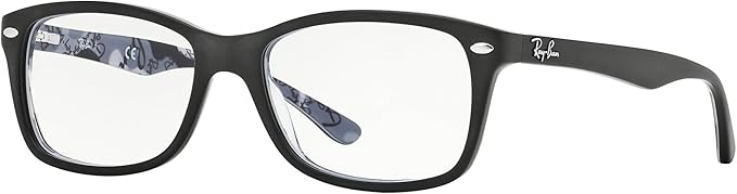 Ray-Ban unisex-adult Rx5228 Square Prescription Eyeglass Frames