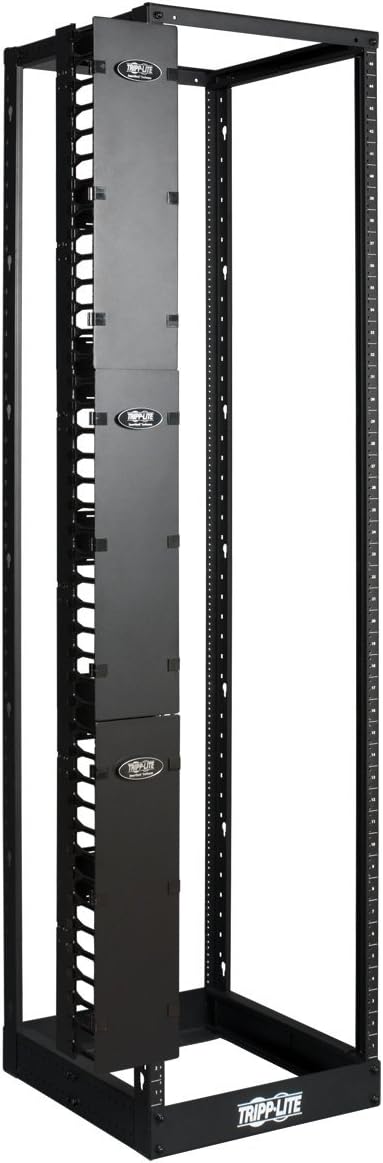 TRIPP LITE SRCABLEVRT6 Vertical Cable Manager for Open Frame Rack 6-Inch Wide - 6 Feet