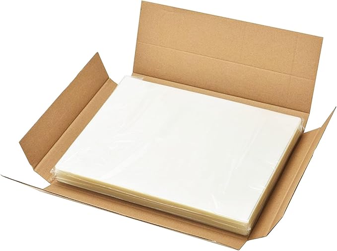 Coopaty Thermal Laminating Pouches, 9 x 11.5-Inches, 3 Mil Thick, Clear Laminating Sheets (100 Pack)