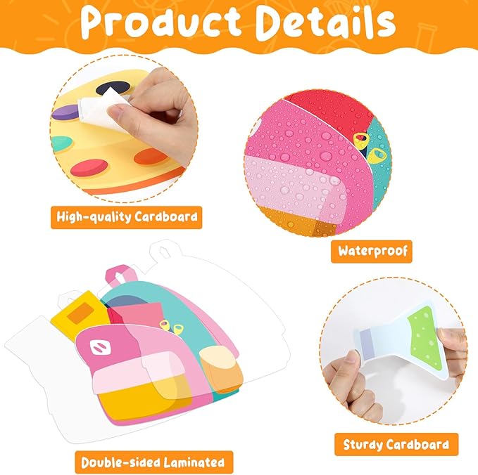 Classroom Bulletin Board Decorations Welcome Back to School Bulletin Set It's a Beautiful Day for Learning Classroom Decoration Colorful Cutouts for Teacher Kindergarten Preschool School Wall Decor