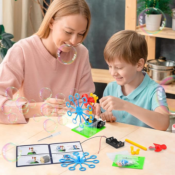 STEM Robotics Kit - STEM Toys for Age 8-13, Boy Robot Toys for 6 7 8 9 10 Year Old Boys Birthday Gifts, Science Kits Arts and Crafts for Kids 8-12, Engineering Building Kids Activities 6-8