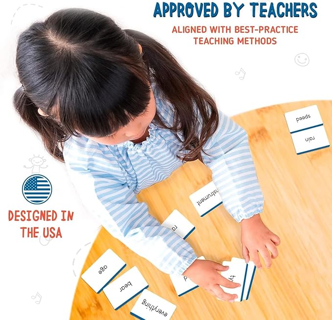 Merka First Grade Sight Words Flash Cards - 150 Laminated Cards - High-Frequency Dolch & Fry Words for Reading & Phonics Practice - Homeschool & Classroom Learning Tool