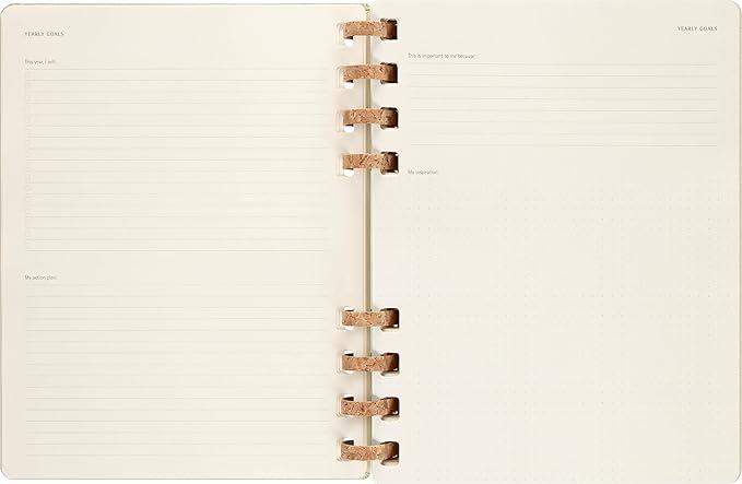 Moleskine 2024 Spiral Academic Planner, 12M, Extra Large, Crush Kiwi, Hard Cover (7.5 x 10)