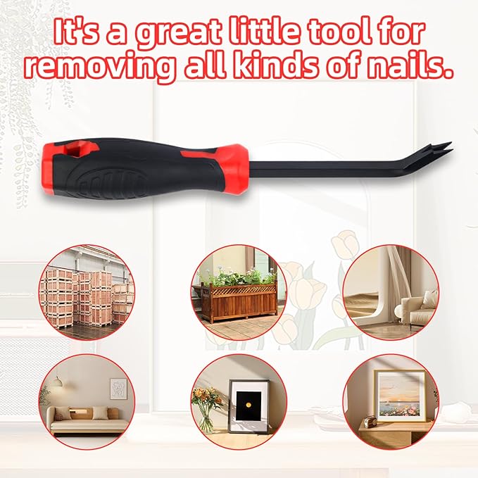 Staple Remover Staple Puller, Heavy Duty Stapler Remover Upholstery Staple Remover Tool, Nail Puller Remover Tool for Carpet,Wood,Floor, Furniture, Construction