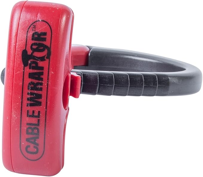 Gardner Bender, Medium, CW-T2RR25 Cable Wraptor, Red/Black (Pack of 4)