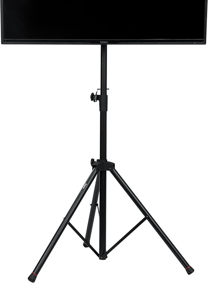 Gator Frameworks Standard Adjustable Tripod LCD/LED TV Monitor stand for Screens up to 48" (GFW-AV-LCD-1)