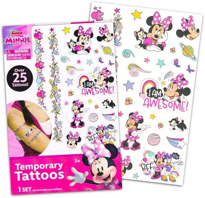Disney Minnie Mouse Backpack with Lunch Box - Bundle 16" Backpack, Lunch Bag, Stickers, More | Minnie School Supplies (Pink)