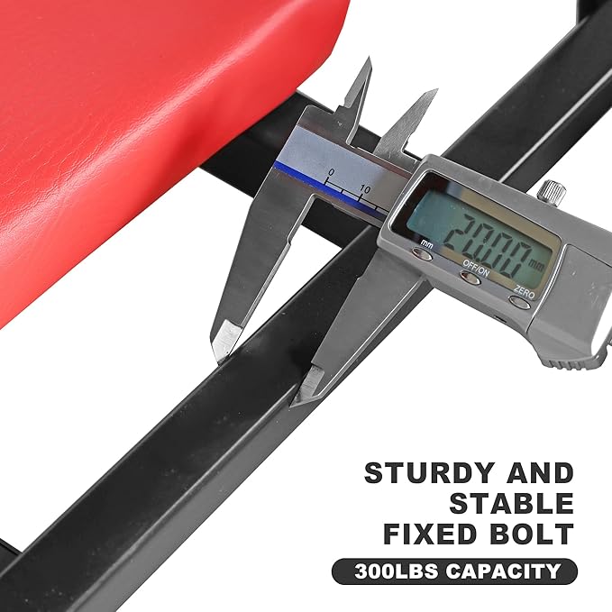 Big RED Z-Creeper Seat,36" Foldable Creeper,2-in-1 Garage Shop Creeper for Auto Repair,36" RED,300 Lbs Capacity,with 6 Pcs Wheels,ATR6505R,Torin
