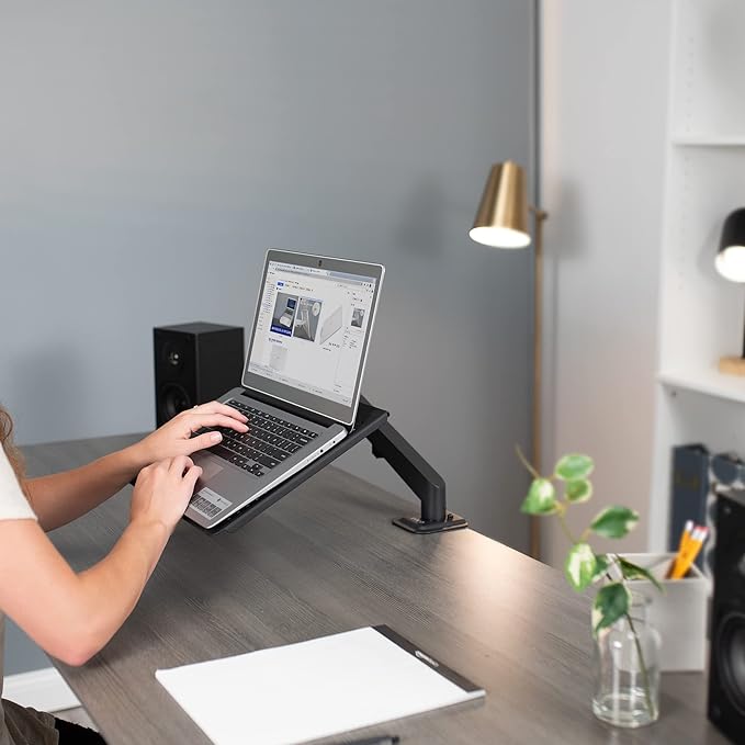 VIVO Laptop/Notebook Tray Holder for VESA Mount Stand/Fits 100 mm Plate Holes (Stand-LAP2)