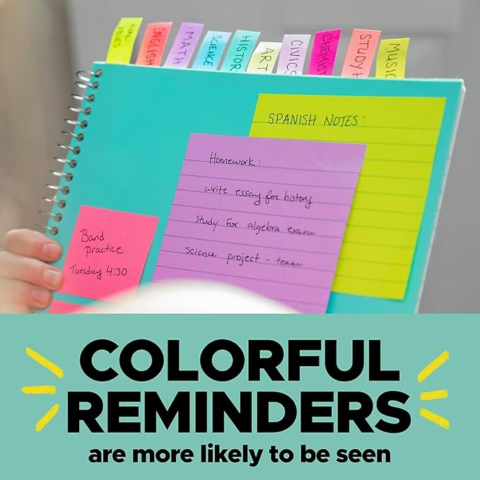 Post-it Flags Assorted Color Flag Refills