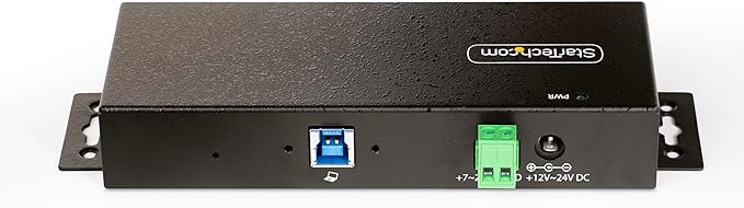 StarTech.com 7-Port Managed USB Hub with 7X USB-A, Heavy Duty with Metal Industrial Housing, ESD & Surge Protection, Wall/Desk/Din-Rail Mountable, USB 3.0/3.1/3.2 Gen 1 5Gbps, TAA