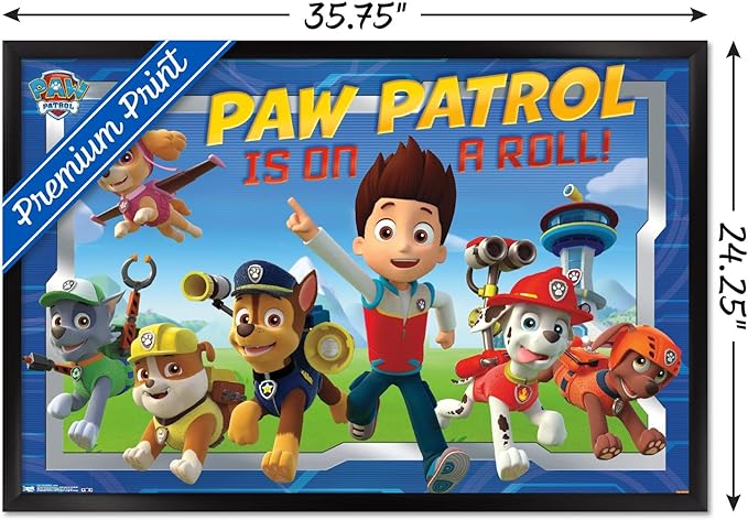 Trends International Wall Poster Paw Patrol Crew, 22.375 x 34