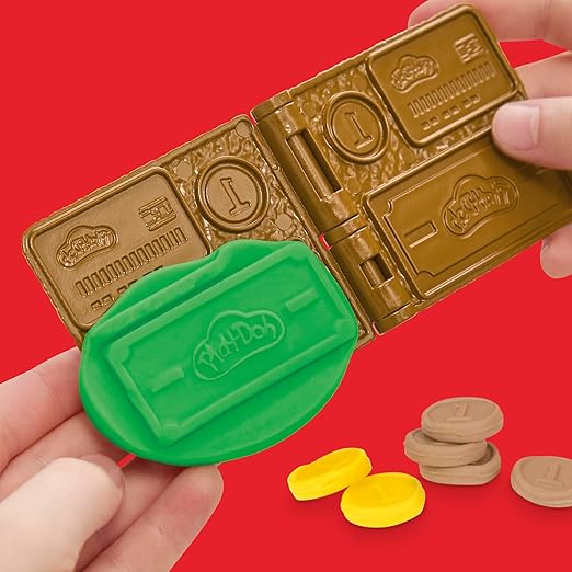 Play-Doh Cash Register Toy, 23 Play Food Accessories, Kids Arts & Crafts 3+ (Amazon Exclusive)