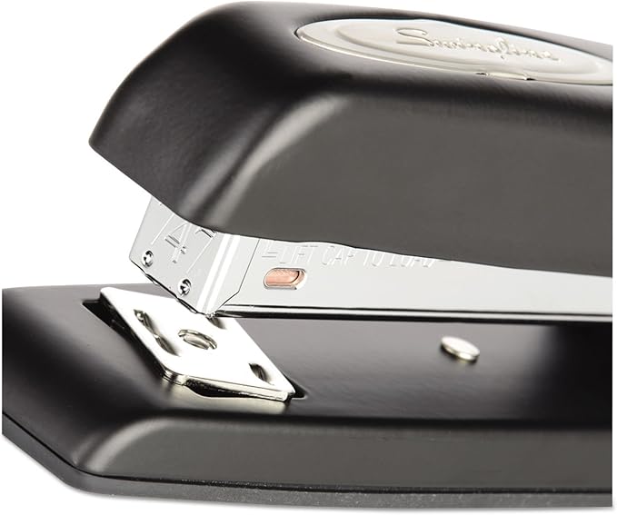 747 Business Full Strip Desk Stapler, 25-Sheet Capacity, Black
