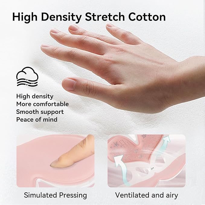BKT Seat Cushion Chair Ergonomic Office Chair Cushions Lumbar Support for Seat Pillow Ideal for Students Office Workers Nursing Mothers Long Sitting Outdoor Fishing Floor