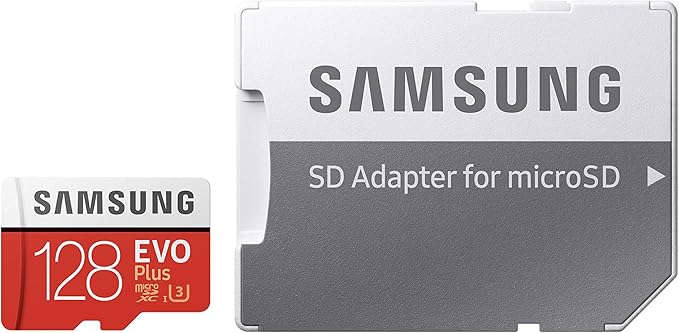 Samsung Evo Plus 128GB Micro SD SDXC Class 10 Memory Card U3 100MB/S (MB-MC128HA APC)