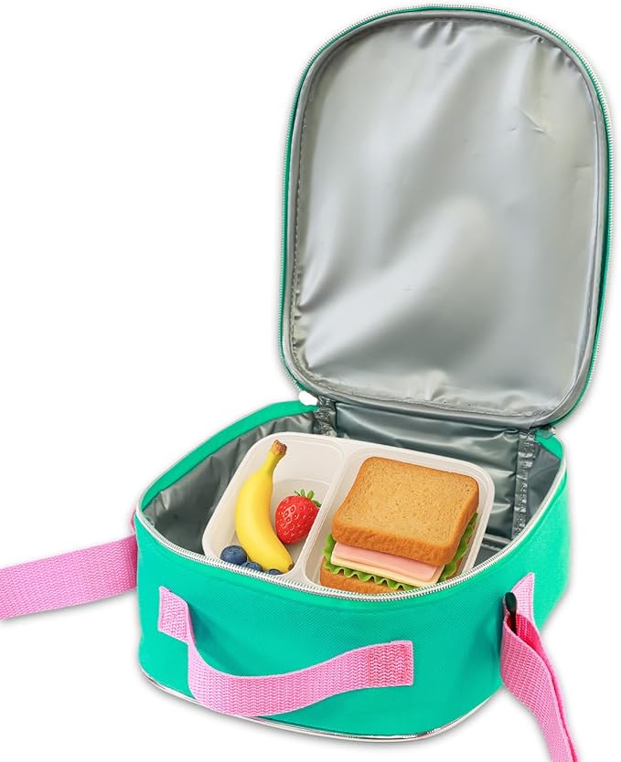 Disney Little Mermaid Mini Backpack with Lunch Bag - Bundle of 12” Ariel Mini Backpack Purse, Lunch Box, Stickers, Water Bottle, More School Supplies