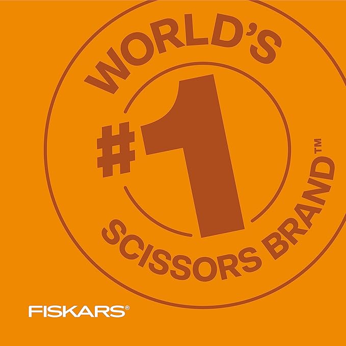 Fiskars RazorEdge Fabric Scissors - 9" Heavy Duty Fabric Shears with SoftGrip Ergonomic Handle, Premier Grade Stainless Steel Blades