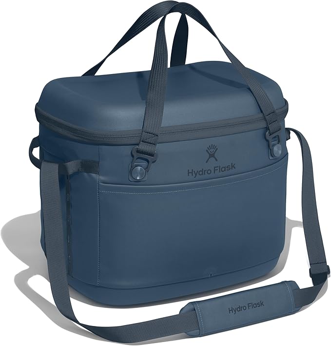 Hydro Flask Carryout Cooler - Insulated Portable Soft Cooler - 30 L Capacity in Harbor Blue