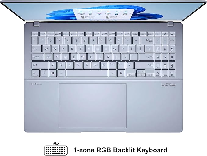ASUS Vivobook S16 AI PC Laptop 16" 2.8k OLED 120Hz (600nits HDR, 100% DCI-P3) Intel 16-core Ultra 9 285H 32GB DDR5 2TB SSD Backlit For Creator Business Professional Work Win11Pro ICP Hub w/Copilot+ AI
