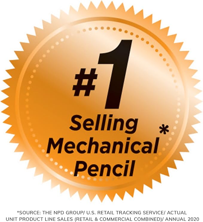 BIC Xtra-Smooth Mechanical Pencils With Erasers, Medium Point (0.7mm), 144-Count Pack, Bulk Mechanical Pencils for School or Office Supplies