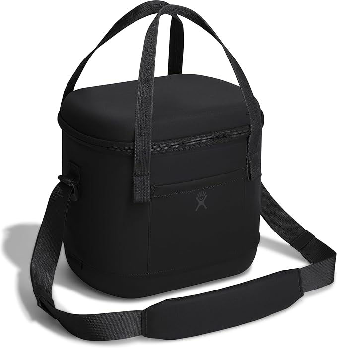 Hydro Flask Cooler Bag - Insulated Portable Soft Cooler - 12 L Capacity in Black
