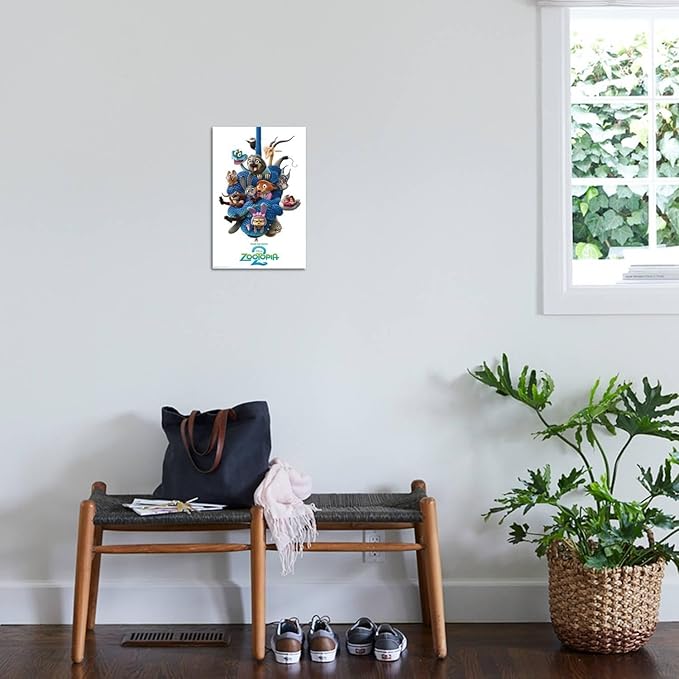 Disney Zootopia 2 (2025) - Group One Sheet Wall Poster, 19L" x 13W", Premium Unframed Version