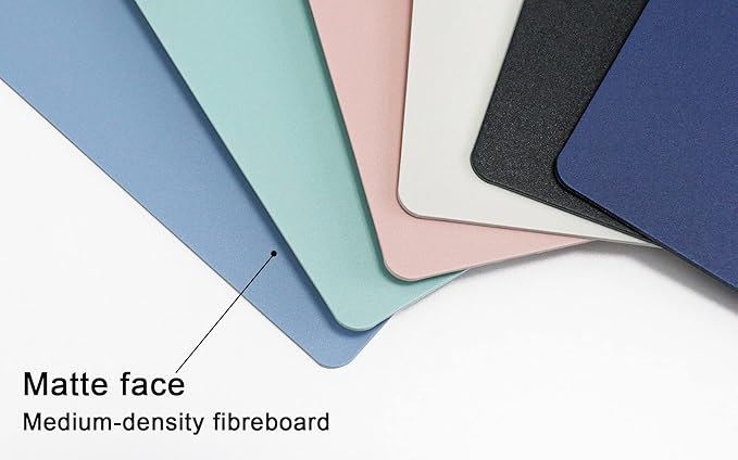 BOMEI PACK Plastic Clipboard, 6Pack Assorted Colors Office Clipboard, 12.5 x 9 Inch