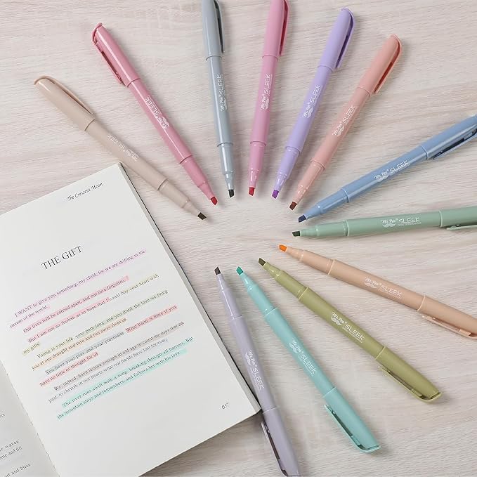 Mr. Pen- Highlighters, 12 Pack, Chisel Tip, Multi Colors, Highlighters Assorted Colors