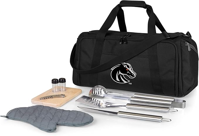 PICNIC TIME NCAA BBQ Kit Cooler Tote with Barbecue & Accessories
