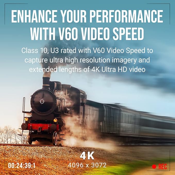 PNY 512GB EliteX-PRO60 UHS-II SDXC Memory Card - R280MB/s W150MB/s, U3, V60, 4K UHD, Full HD, UHS-II for Professional Photographers & Content Creators, DSLR Mirrorless Cameras, Advanced Video Cameras