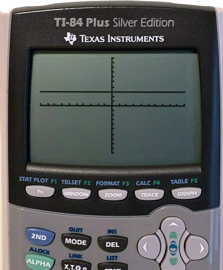 Texas Instruments TI-84 Plus Silver Edition Graphing Calculator (Renewed)