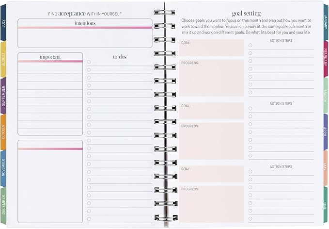 INSPIRED BY ERIN CONDREN 12M A5 Weekly Planner (January 2026 - December 2026) - Petalpoint cover