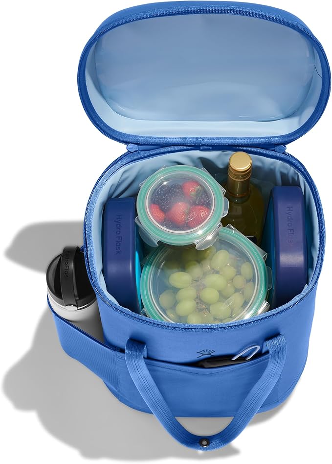 Hydro Flask Cooler Backpack - Insulated Portable Soft Cooler - 20 L Capacity in Surf Blue
