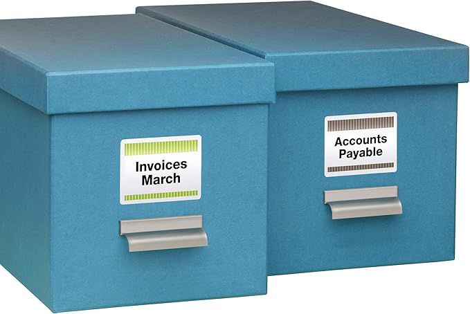Avery ID Labels, Sure Feed Technology, Permanent Adhesive, 2" x 2-5/8", 225 Labels (6572)