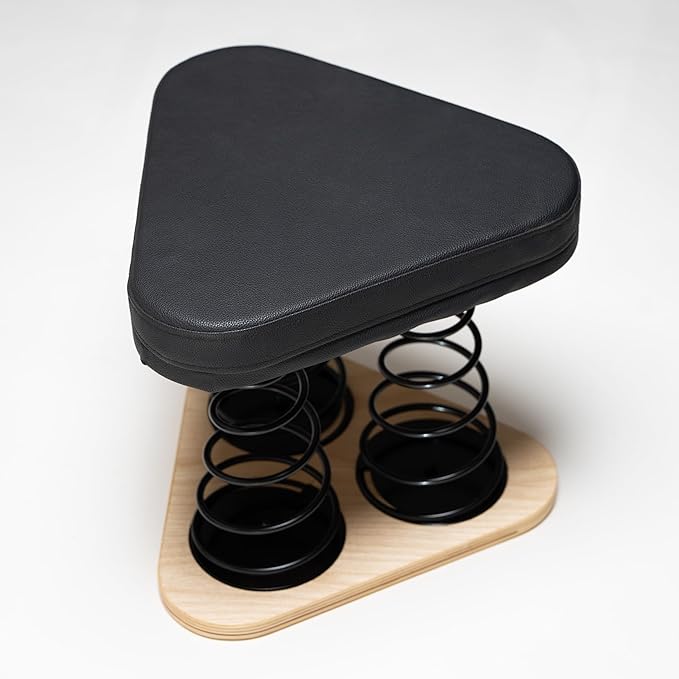 Premium Cushion Seat | Ergonomic Comfort Pad Add-On | Durable Easy-Clean Seat Cushion | Squat Training Stool | Enhances Stability and Support for Mobility, Fitness, Office and Home Use | 1 Count